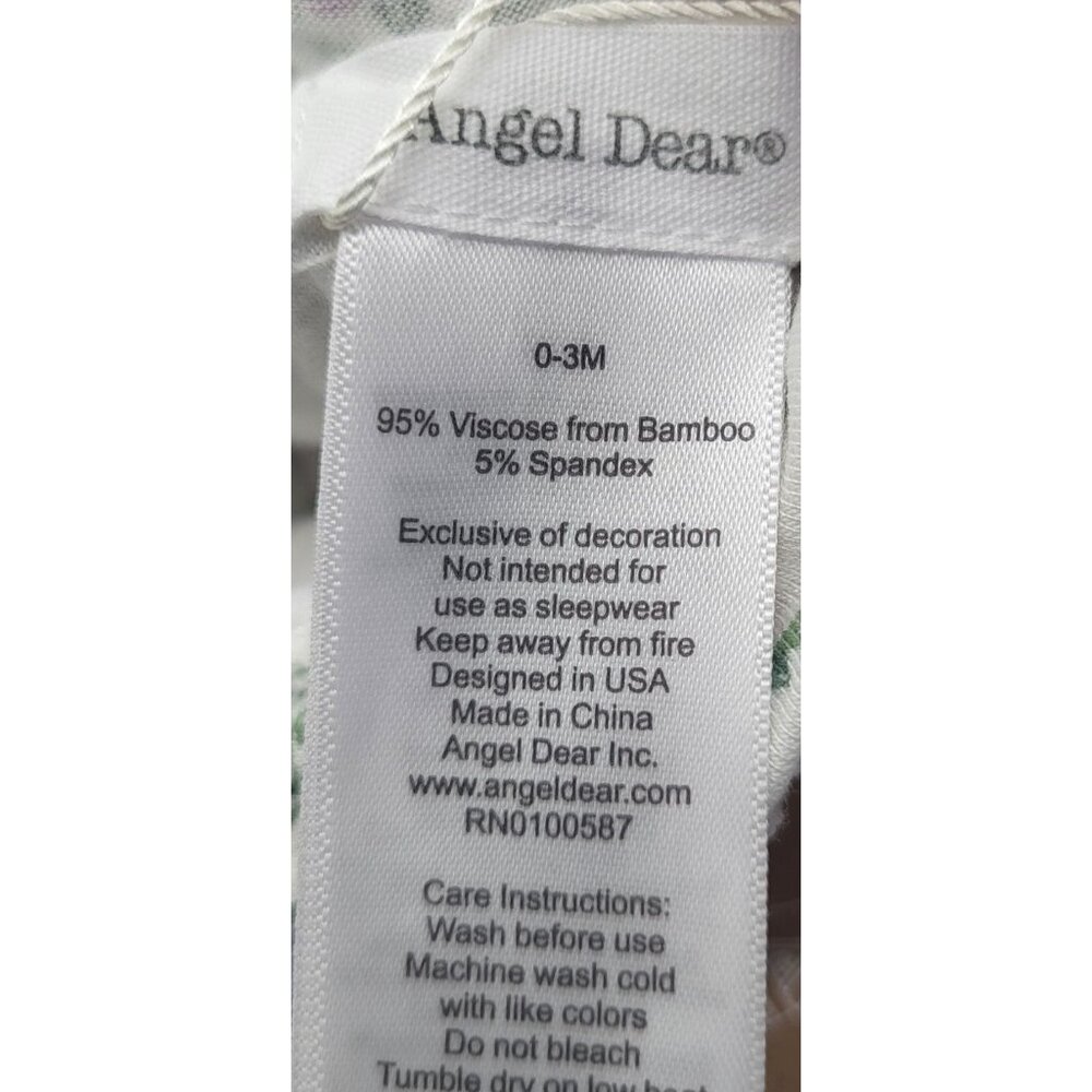 ANGEL DEAR Baby 0-3M Knotted Caps Bundle of 4 Black White Gray Prints NWT - Picture 5 of 5